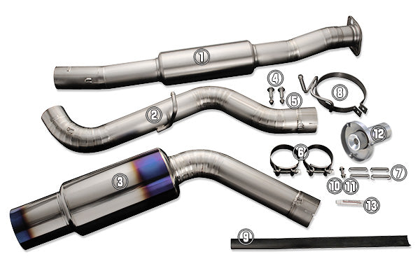 Tomei Ti Exhaust Replacement Part For 02-2021 WRX/STI