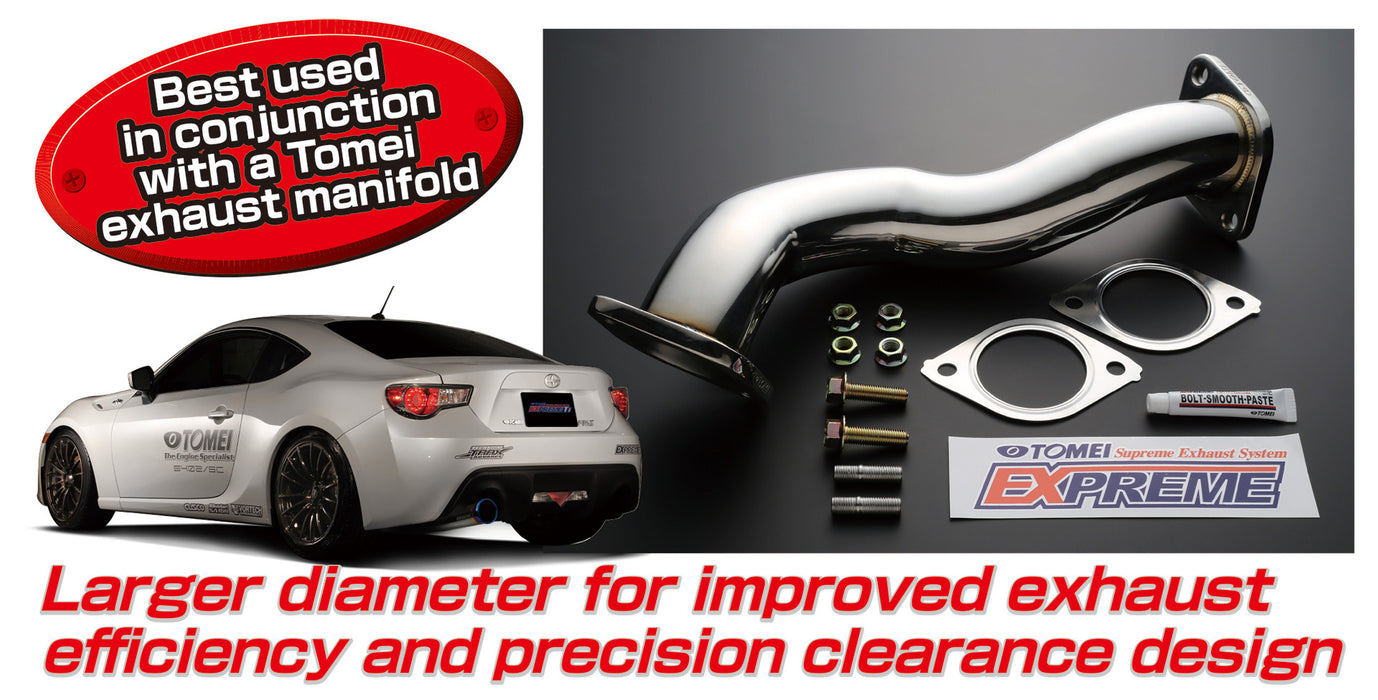 Tomei Expreme SUS Joint Pipe Kit For FA20 86/FRS/BRZ