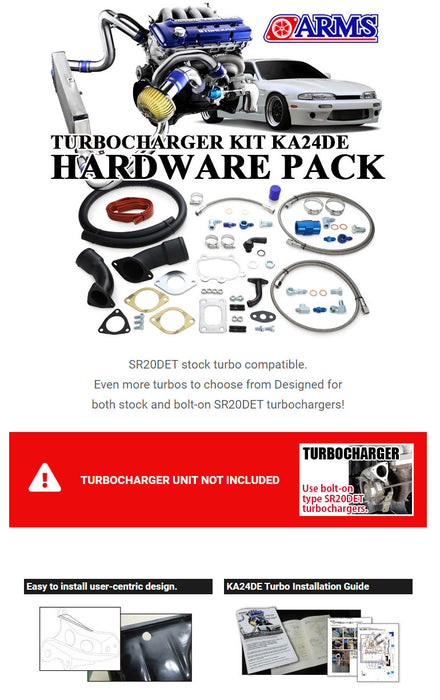 Tomei Turbocharger Hardware Pack for Nissan 240SX S14 KA24DE