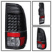 Xtune Ford Super Duty 08-15 LED Tail Lights Black ALT-JH-FS08-LED-BKSPYDER