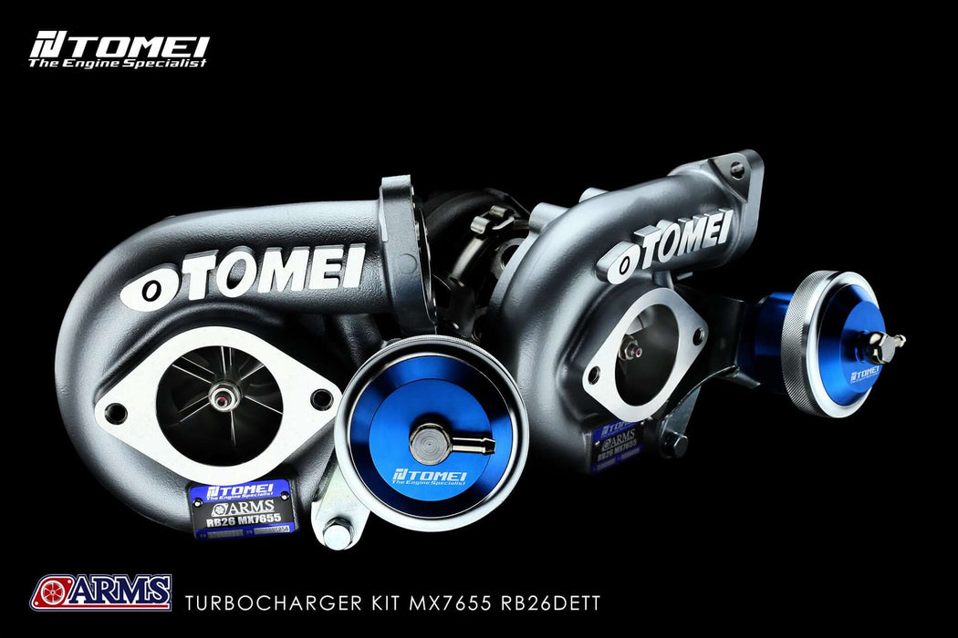 Tomei ARMS MX7655 J/B Turbo Kit For Nissan GTR BNR32, BCNR33, BNR34 RB26DETTTomei USA