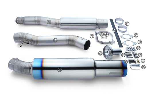 Tomei Exhaust Repair Part Muffler #3 For Q50 TB6090-NS21ATomei USA
