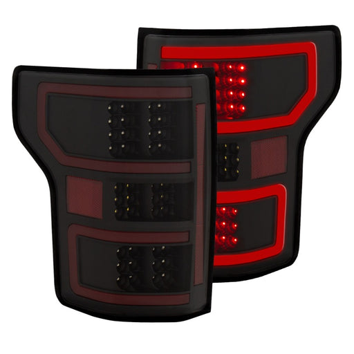ANZO 18-19 Ford F-150 LED Taillights BlackANZO