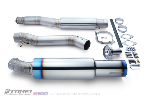 Tomei Expreme Titanium Exhaust System for Infiniti Q50 / Skyline 400RTomei USA