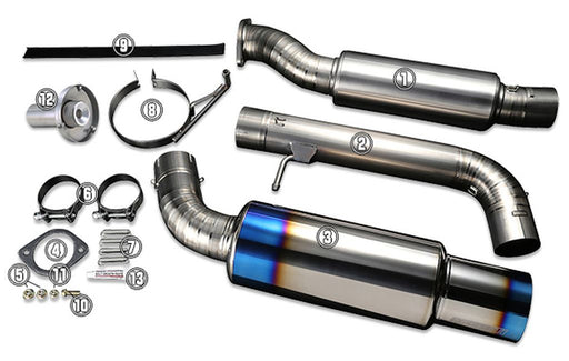Tomei Exhaust Repair Part Muffler Band #8 w/Rubber #9 For 370Z TB6090-NS02ATomei USA