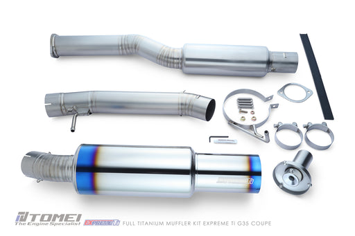 Tomei Expreme Titanium Exhaust System for Infiniti G35 / Skyline V35 CoupeTomei USA