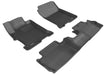3D Floor Mat For HONDA ACCORD COUPE 2013-2017 KAGU BLACK R1 R23D Maxpider