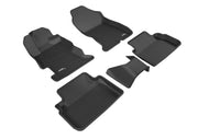 3D MAXpider Floor Mat For SUBARU IMPREZA 2017-2023 / CROSSTREK 2018-2023 KAGU BLACK R1 R23D MAXpider