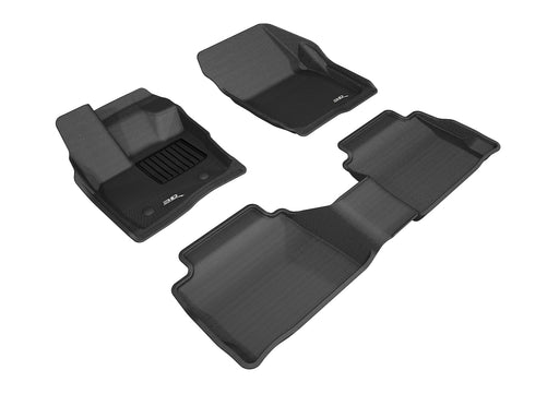 3D MAXpider Floor Mat For FORD FUSION 2017-2020 KAGU BLACK R1 R23D MAXpider