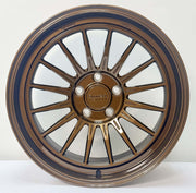 Symmetry Forged Wheels - SF-11 - Gloss Bronze, full forged construction, ideal for Toyota GR Corolla.