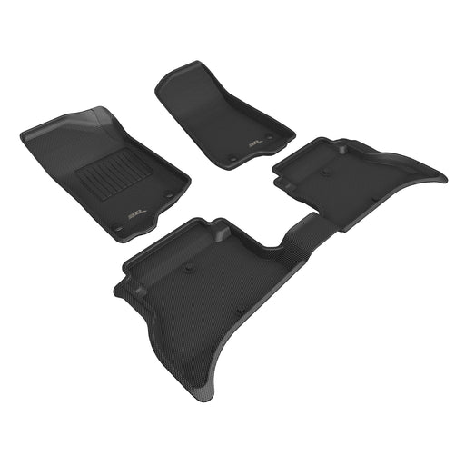3D MAXpider Floor Mat For JEEP WRANGLER UNLIMITED 4XE (JL) 2021-2024 KAGU BLACK R1 R23D MAXpider