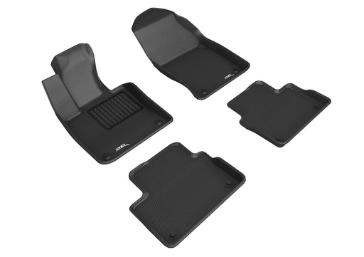 3D MAXpider Floor Mat For VOLVO S60 GASOLINE / V60 / V60 CROSS COUNTRY 2019-2024 KAGU BLACK R1 R23D MAXpider