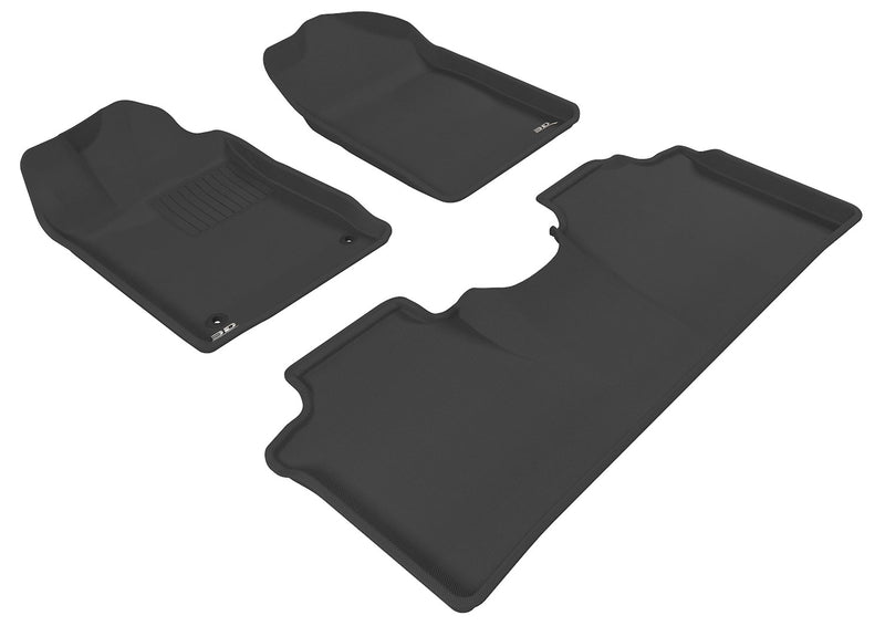 3D MAXpider Floor Mat For TOYOTA AVALON 2005-2012 KAGU BLACK R1 R23D MAXpider