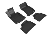 3D MAXpider Floor Mat For BMW 2 SERIES (F22) 2014-2021 KAGU BLACK R1 R23D MAXpider