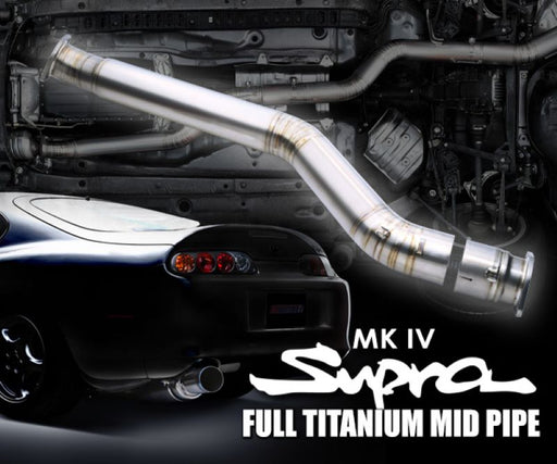 Tomei Expreme Titanium Mid Pipe Kit For 1993-02 Toyota Supra 2JZ-GTE JZA80Tomei USA