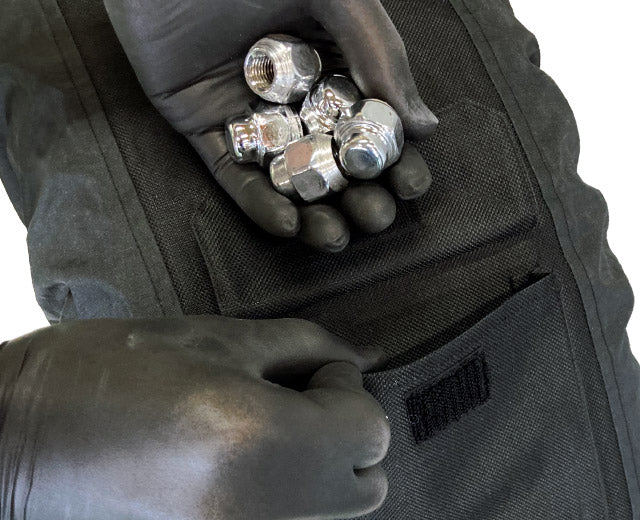 HKS Tire Tote Bag - Set of 4 Covers and Pad (Oil Color)