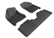 3D MAXpider Floor Mat For CADILLAC SRX 2010-2016 KAGU BLACK R1 R23D MAXpider