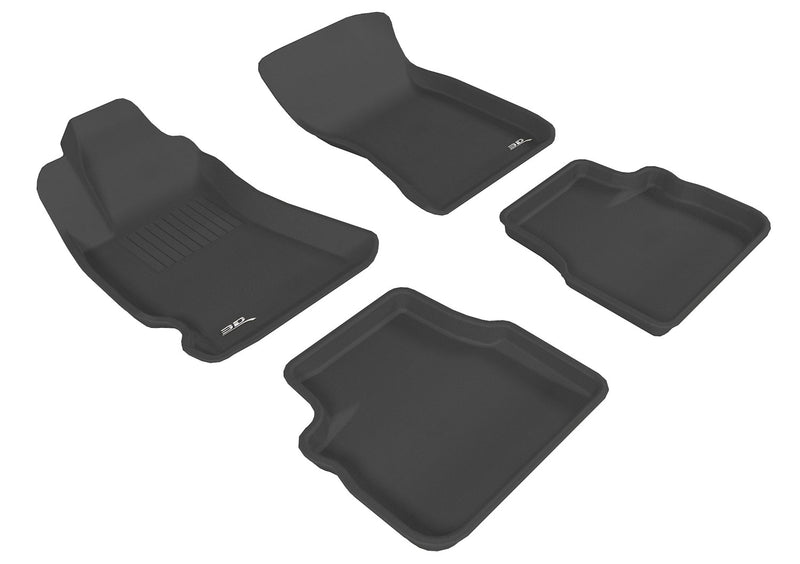 3D MAXpider Floor Mat For SUBARU FORESTER 2009-2013 KAGU BLACK R1 R23D MAXpider