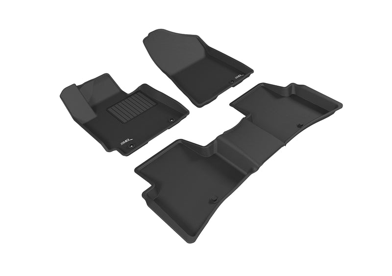 3D MAXpider Floor Mat For HYUNDAI TUCSON 2016-2018 KAGU BLACK R1 R23D MAXpider
