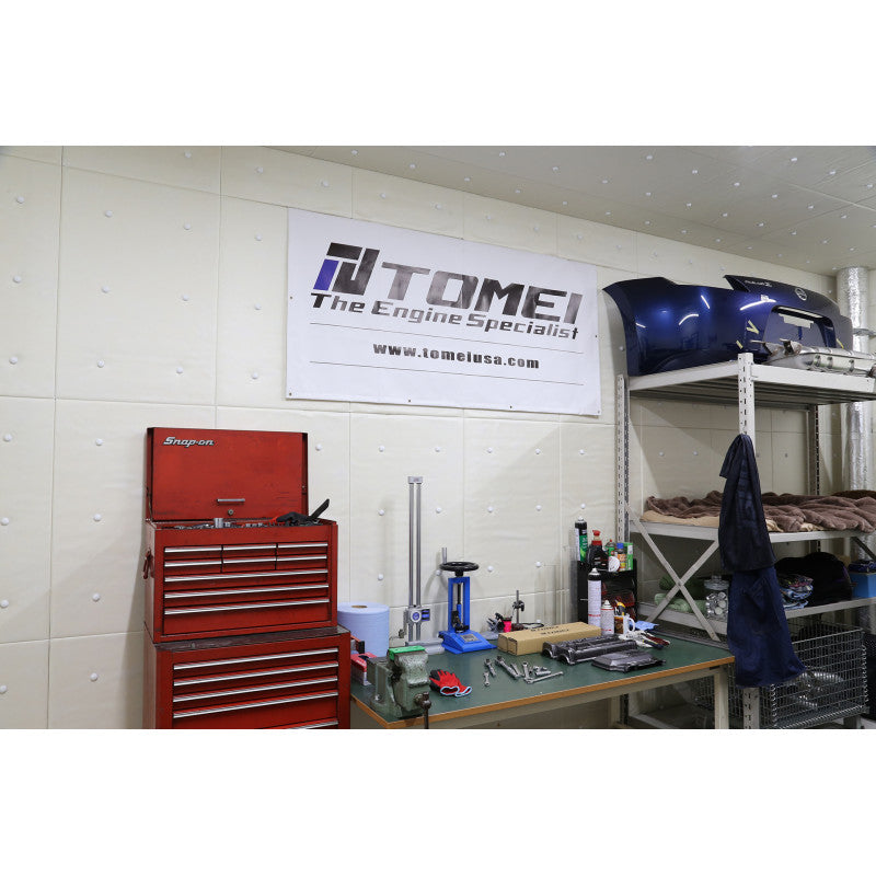 Tomei USA Shop Durable Vinyl Banner White 1800mm x 900mm
