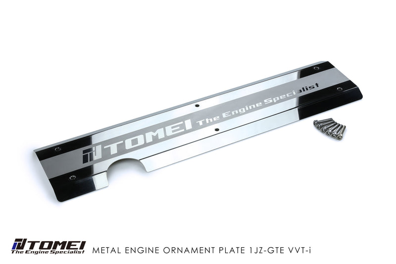 Tomei Metal Ornament Plate compatible with 1JZ GTE VVT-i Engine Only