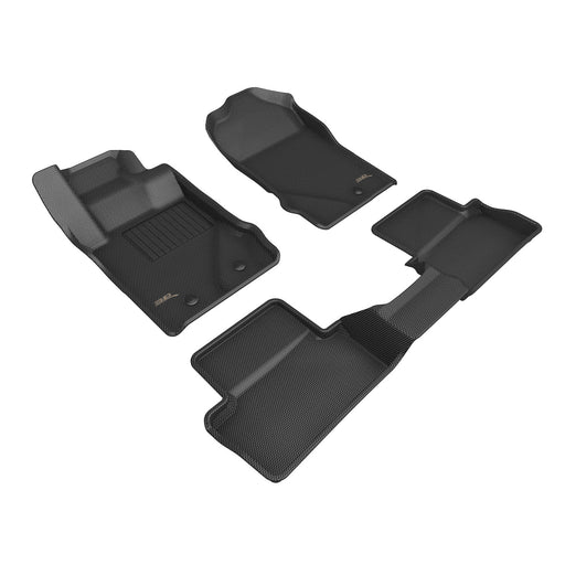 3D MAXpider Floor Mat For FORD BRONCO 2-DOOR 2021-2024 KAGU BLACK R1 R23D MAXpider