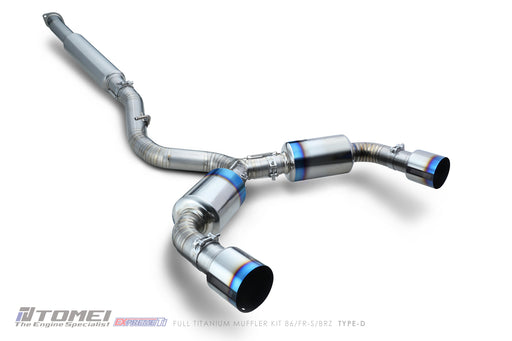 Tomei Expreme Titanium Exhaust System Type-D Dual For 2021+ GR86 / BRZ - ZN8 / ZD8 - FA24Tomei USA
