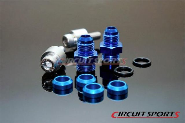 Circuit Sports Billet Top Feed Fuel Rail Kit for Mitsubishi Evo 4G63 4-9
