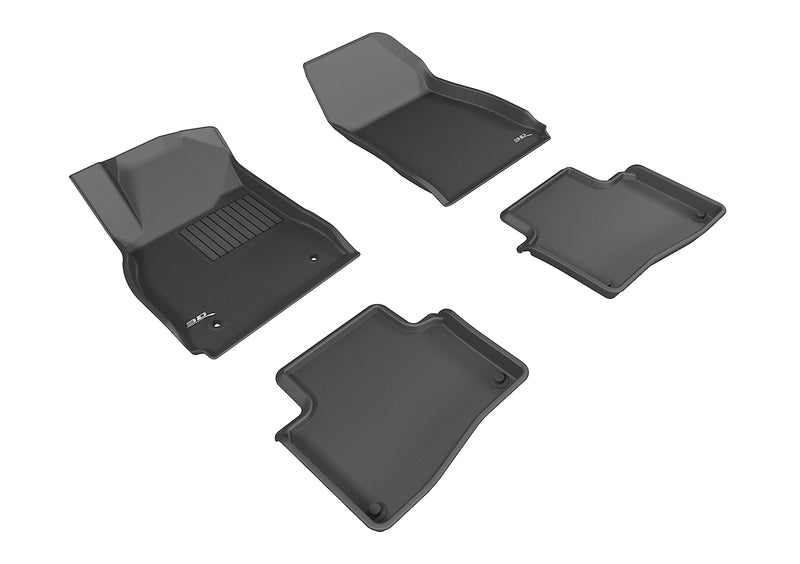 3D MAXpider Floor Mat For CADILLAC XTS 2013-2019 KAGU BLACK R1 R23D MAXpider