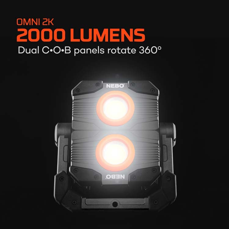 NEBO Light-N-Go Kit / Pen Light, Work Light and Wireless Speaker Combo