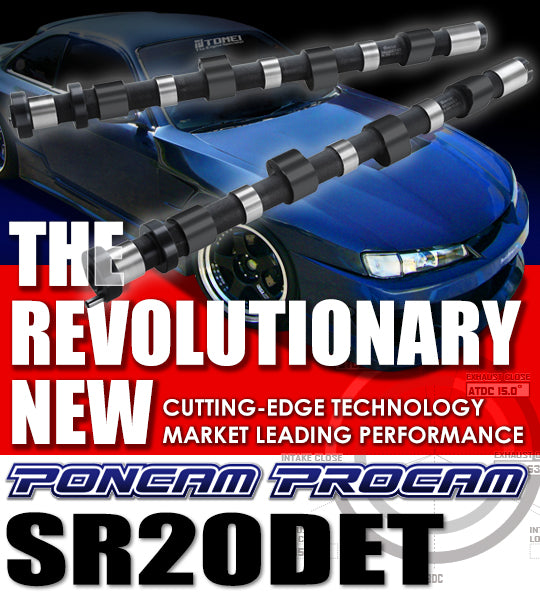 Tomei VALC Camshaft Procam Intake 272-12.50mm Lift For Nissan Silvia S13/180SX SR20DET - Solid Type