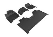3D MAXpider Floor Mat For FORD F-150 SUPERCAB 2015-2024 BENCH SEAT, KAGU BLACK R1 R23D MAXpider