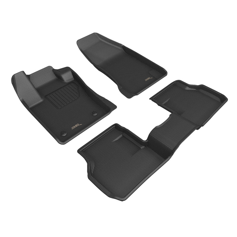 3D MAXpider Floor Mat For DODGE HORNET 2023-2024 KAGU BLACK R1 R23D MAXpider