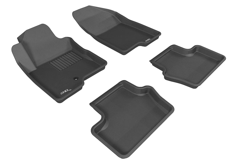 3D MAXpider Floor Mat For JEEP COMPASS 2007-2013 KAGU BLACK R1 R23D MAXpider