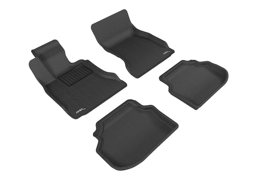3D MAXpider Floor Mat For BMW 5 SERIES SEDAN (F10) RWD 2011-2014 KAGU BLACK R1 R23D MAXpider