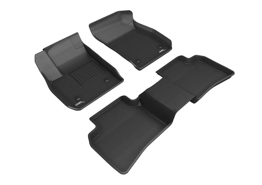 3D MAXpider Floor Mat For CADILLAC XT4 2019-2024 KAGU BLACK R1 R23D MAXpider