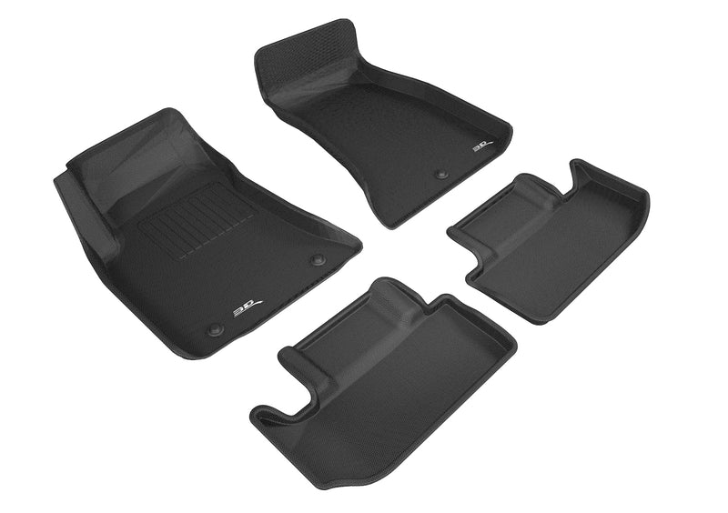 3D MAXpider Floor Mat For DODGE CHALLENGER RWD 2015-2023 KAGU BLACK R1 R23D MAXpider