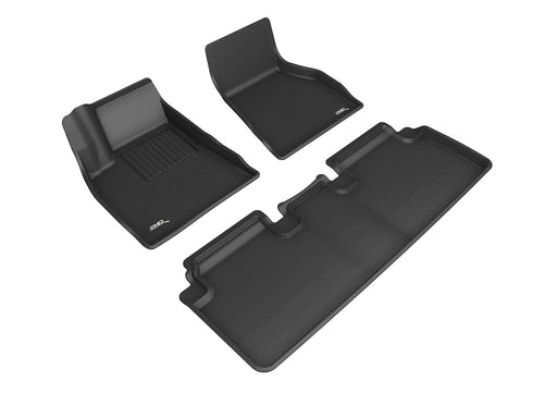 3D MAXpider Floor Mat For TESLA MODEL S 2015-2019 KAGU BLACK R1 R23D MAXpider