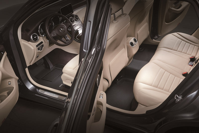 3D MAXpider Floor Mat For TOYOTA SEQUOIA WITH BENCH 2ND ROW 2008-2011 KAGU BLACK R1 R2 R33D MAXpider