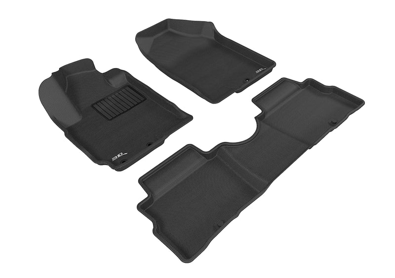 3D MAXpider Floor Mat For KIA SOUL 2011-2013 KAGU BLACK R1 R23D MAXpider