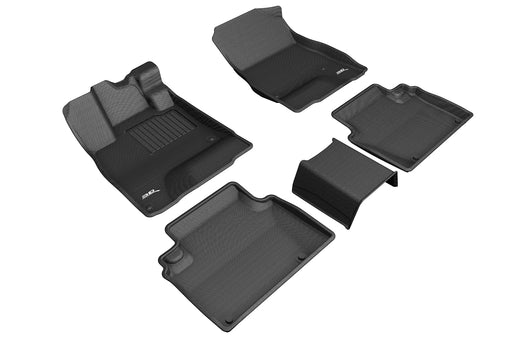 3D MAXpider Floor Mat For HONDA CLARITY PLUG-IN HYBRID 2018-2021 KAGU BLACK R1 R23D MAXpider