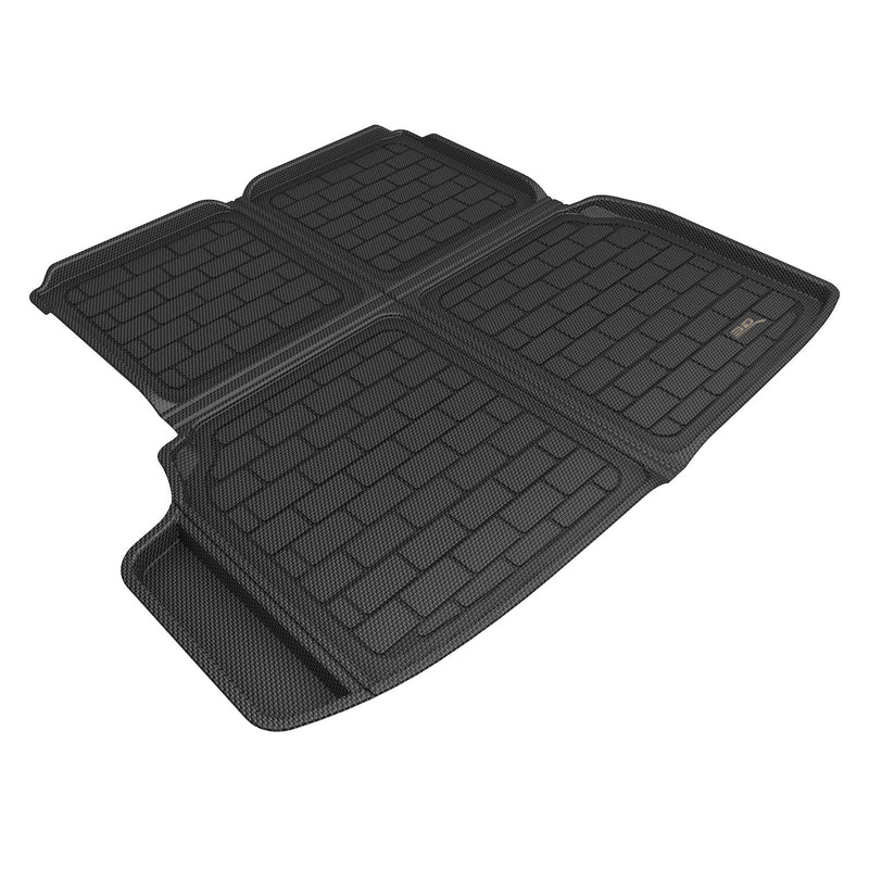 3D MAXpider Cargo Mat For MERCEDES-BENZ EQS SEDAN 2022-2024 KAGU BLACK FOLDABLE CARGO3D MAXpider