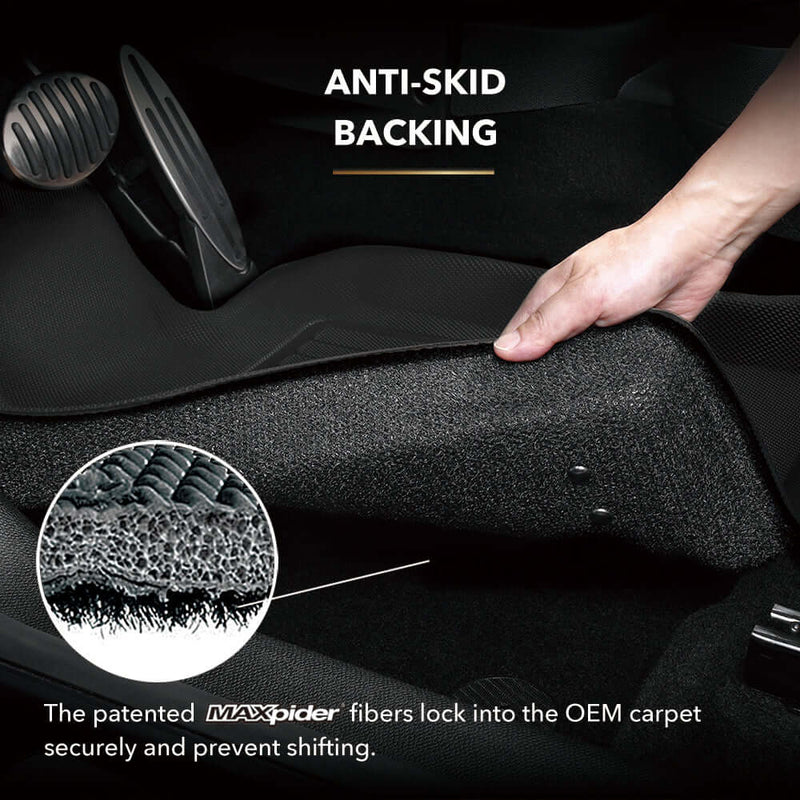 3D MAXpider Floor Mat For TESLA MODEL 3 2020-2023 KAGU BLACK R1 R23D MAXpider
