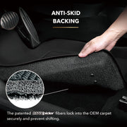 3D MAXpider Floor Mat For FORD F-250 / 350 / 450 CREW CAB 2012-2016 WITH BUCKET R1 NO FLOOR SHIFT WITH RAISED DEAD PEDAL KAGU BLACK R1 R23D MAXpider