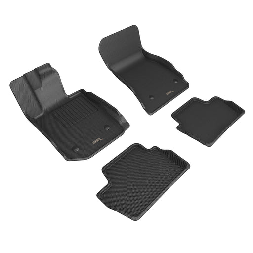 3D MAXpider Floor Mat For BMW 2 SERIES COUPE (G42) A/T ONLY 2022-2024 KAGU BLACK R1 R23D MAXpider