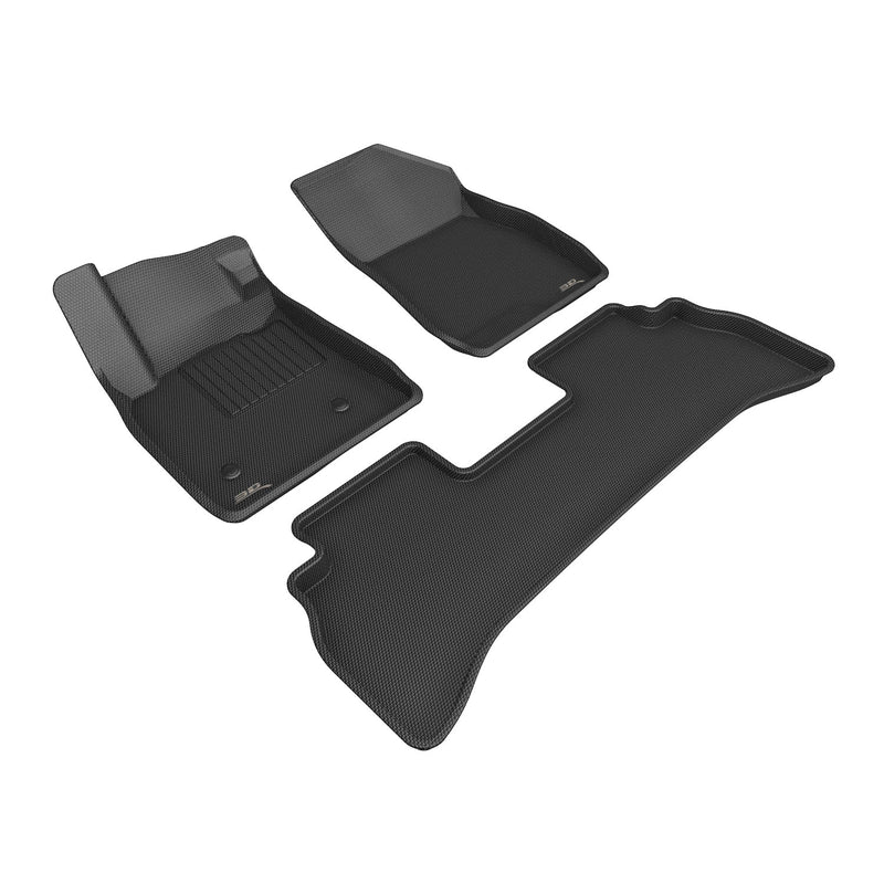 3D MAXpider Floor Mat For CHEVROLET TRAILBLAZER 2021-2024 KAGU BLACK R1 R23D MAXpider