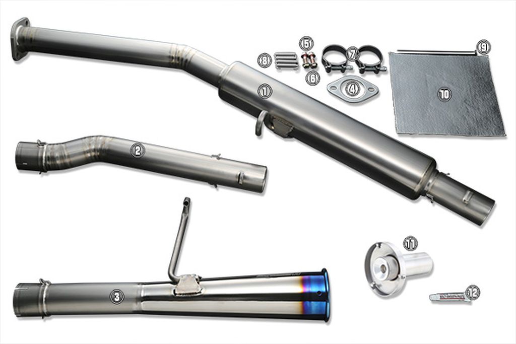Tomei Ti Exhaust Replacement Part for AE86 TB6090-TY01B Type S - Main Pipe Sping #8