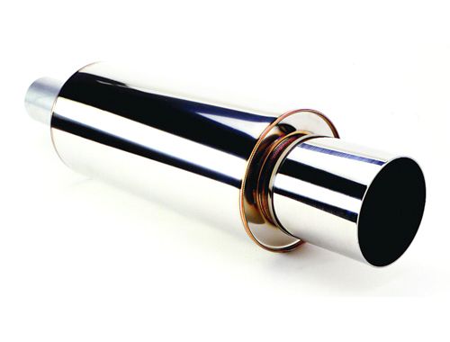 HKS Hi-Power Universal Muffler - 94mm Tip w/ 60mm Inlet