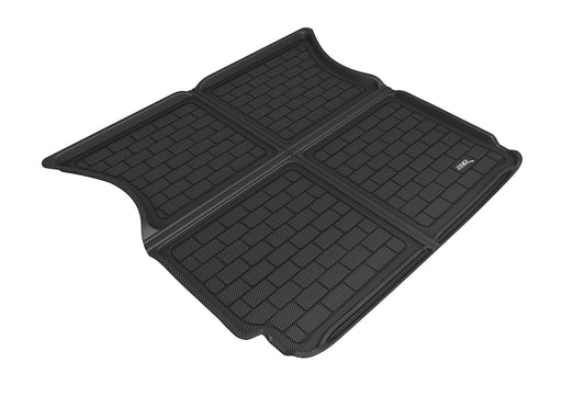 3D MAXpider Cargo Mat For TESLA MODEL X 5-SEAT 2016-2021 KAGU BLACK STOWABLE CARGO LINER3D MAXpider