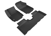 3D MAXpider Floor Mat For CHEVROLET EQUINOX 2018-2024 KAGU BLACK R1 R23D MAXpider